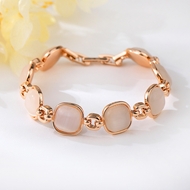Show details for Shop Rose Gold Plated Classic Bracelet with Worldwide Shipping