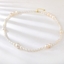 Show details for Copper or Brass White Short Statement Necklace at Great Low Price