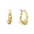 Picture of Latest Small Gold Plated Earrings