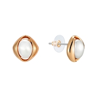 Show details for Staple Small Rose Gold Plated Earrings Show details for Staple Small Rose Gold Plated Earrings