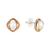 Picture of Staple Small Rose Gold Plated Earrings