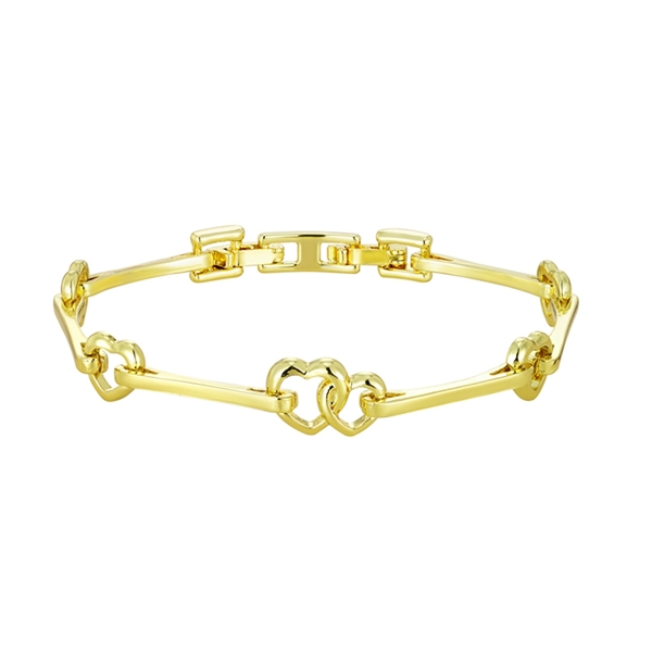 Picture of Trendy Gold Plated Dubai Fashion Bracelet with No-Risk Refund
