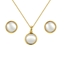 Show details for Recommended White Medium 2 Piece Jewelry Set