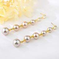 Show details for Need-Now Gold Plated Delicate Chandelier Earrings from Editor Picks