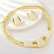 Show details for Different Zinc Alloy Dubai 2 Piece Jewelry Set
