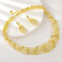 Show details for Delicate Opal Medium 2 Piece Jewelry Set