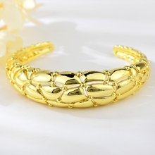 Show details for Nickel Free Gold Plated Small Fashion Bangle with Easy Return