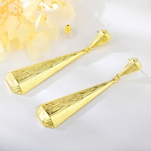 Show details for Designer Gold Plated Zinc Alloy Dangle Earrings with Easy Return