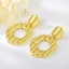 Show details for Shop Gold Plated Zinc Alloy Dangle Earrings with Wow Elements
