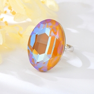 Show details for Great Value Orange Zinc Alloy Ring at Great Low Price