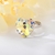 Picture of Love & Heart Swarovski Element Fashion Ring in Exclusive Design