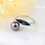 Show details for Recommended Platinum Plated Small Fashion Ring from Top Designer