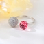 Show details for Unique Swarovski Element Platinum Plated Fashion Ring
