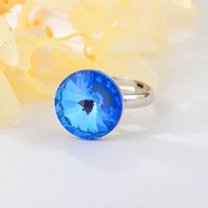 Show details for Zinc Alloy Blue Adjustable Ring with Unbeatable Quality