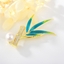 Show details for Trendy Gold Plated Flowers & Plants Brooche for Ladies