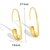 Picture of Shop Gold Plated Small Stud Earrings with Wow Elements