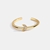 Picture of Delicate Copper or Brass Adjustable Ring Online Only