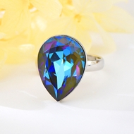 Show details for Zinc Alloy Platinum Plated Fashion Ring with SGS/ISO Certification