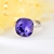 Picture of Zinc Alloy Purple Adjustable Ring from Certified Factory