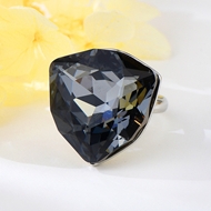 Show details for Popular Swarovski Element Zinc Alloy Fashion Ring