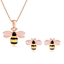 Show details for Charming White Rose Gold Plated Fashion Bracelet with Easy Return