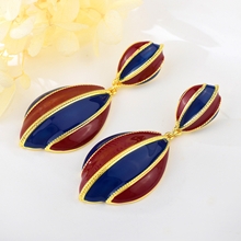 Show details for Fashionable Classic Gold Plated Dangle Earrings