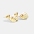Picture of Hypoallergenic Gold Plated Small Stud Earrings As a Gift