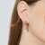 Picture of Gold Plated Small Earrings with No-Risk Return