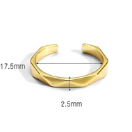Picture of Affordable Copper or Brass Delicate Adjustable Ring from Top Designer