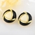 Picture of Designer Gold Plated Medium Stud Earrings with No-Risk Return