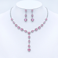 Show details for Luxury Copper or Brass 2 Piece Jewelry Set with Fast Shipping