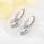 Picture of Love & Heart Small Earrings with Beautiful Craftmanship