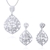 Picture of Recommended White Small 2 Piece Jewelry Set from Top Designer