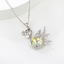 Show details for Bling Medium Swarovski Element Pendant Necklace
