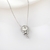 Picture of Low Cost Platinum Plated Swarovski Element Pendant Necklace with Low Cost