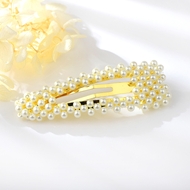 Show details for Bulk Zinc Alloy White Hair Band with No-Risk Return
