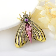 Show details for Purchase Gold Plated Swarovski Element Brooche For Your Occasions