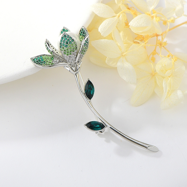 Picture of Flower Big Brooche for Female