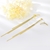 Picture of Delicate Gold Plated Tassel Earrings with Fast Shipping