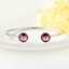Show details for Zinc Alloy Pink Cuff Bangle with No-Risk Return