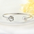 Picture of Brand New White Gold Plated Cuff Bangle with SGS/ISO Certification