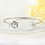 Show details for Brand New White Gold Plated Cuff Bangle with SGS/ISO Certification