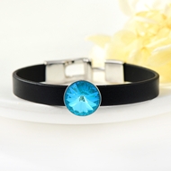 Show details for Beautiful Swarovski Element Small Fashion Bangle