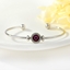 Show details for Recommended Purple Copper or Brass Cuff Bangle from Top Designer