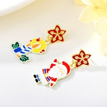 Show details for Buy Gold Plated Small Dangle Earrings with Wow Elements