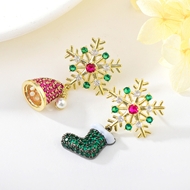 Show details for Amazing Small Cubic Zirconia Dangle Earrings