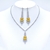 Picture of Beautiful Cubic Zirconia Luxury 2 Piece Jewelry Set