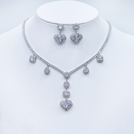 Show details for Fashionable Big Luxury 2 Piece Jewelry Set