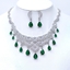 Show details for Copper or Brass Cubic Zirconia 2 Piece Jewelry Set from Certified Factory