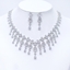 Show details for Luxury Platinum Plated 2 Piece Jewelry Set with Full Guarantee